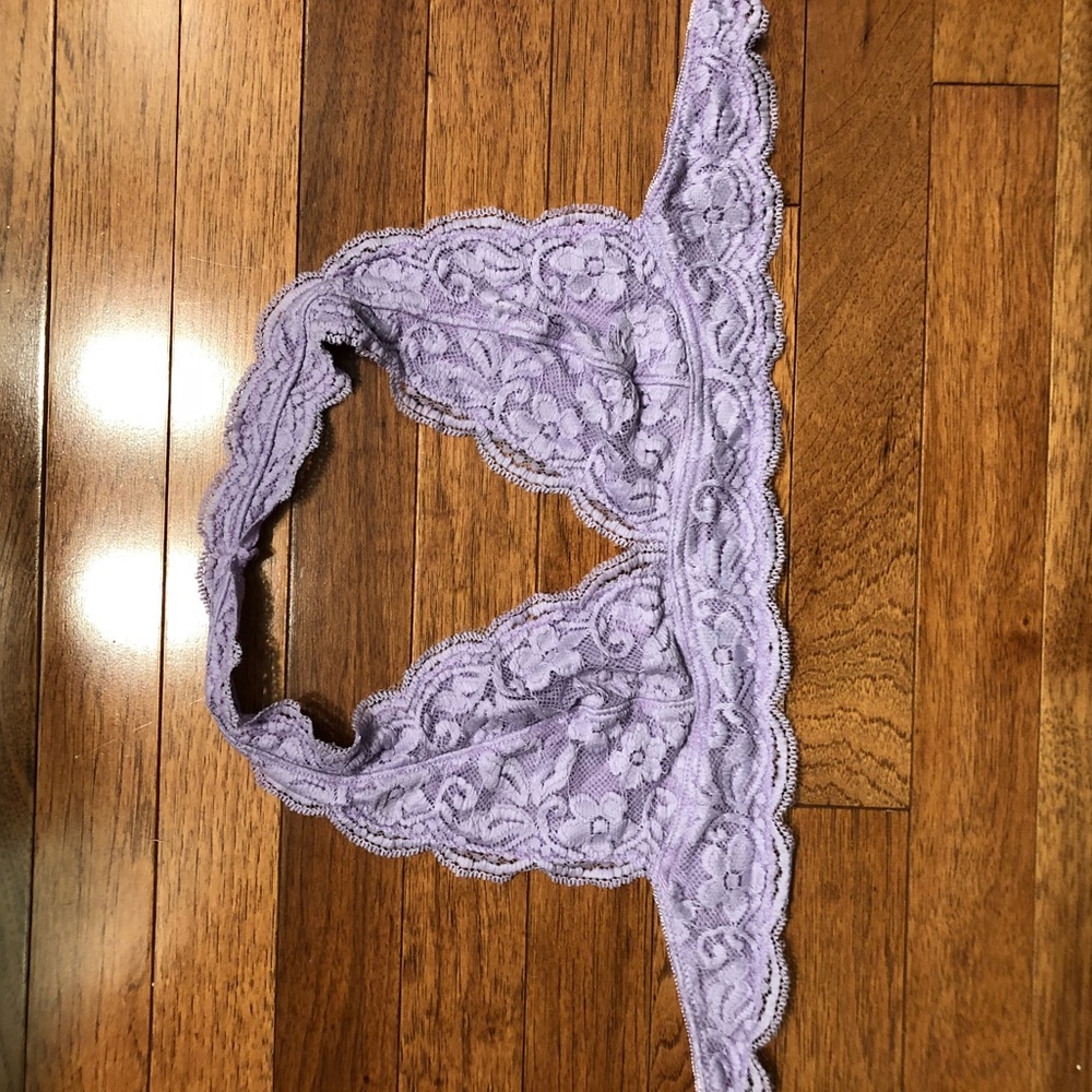 URBAN OUTFITTERS LAVENDER HALTER BRALETTE
